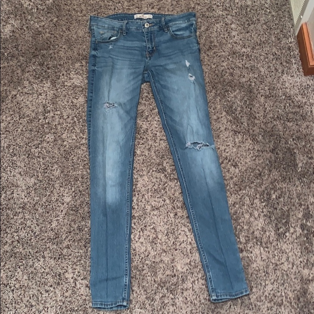 hollister skinny jeans (low rise)